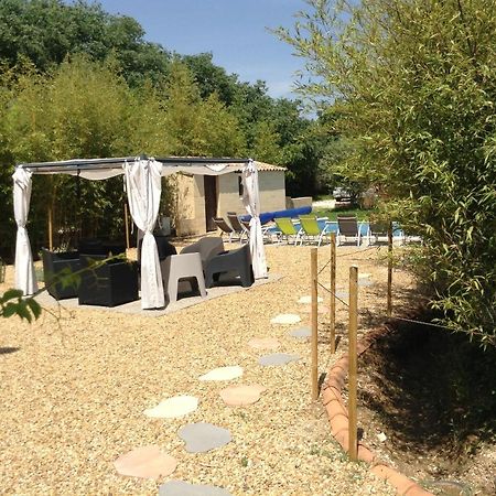 Villa La Charmeuse Fleurie Collias Exteriör bild